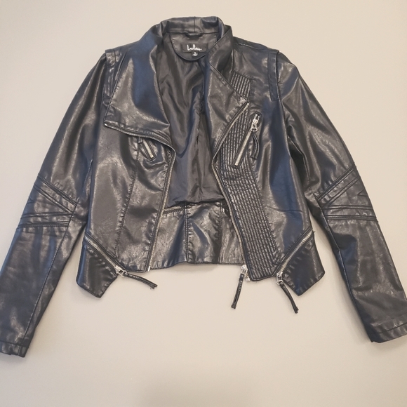 Lulus faux leather moto jacket S - Picture 1 of 6